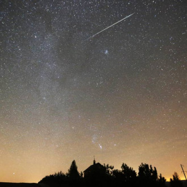 Imagen de archivo de la lluvia de Gemínadas del año 2017