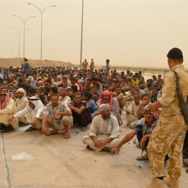 Imagen tras la "completa liberación" de Faluya, en Irak/EUROPA PRESS