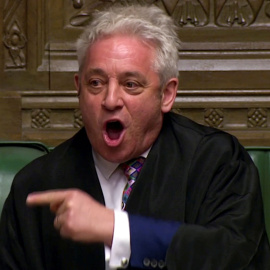 El presidente de la Cámara de los Comunes, John Bercow. - REUTERS