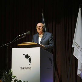 Joseph Blatter durante una conferencia en Zurich el pasado 15 de junio. /REUTERS