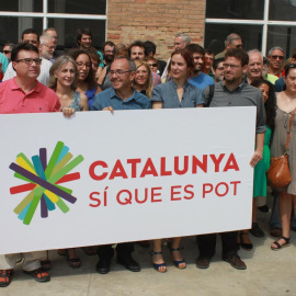 'Catalunya, Sí que es Pot' se erige como alternativa a la lista de Mas.