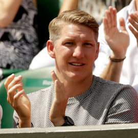 Schweinsteiger, en Wimbledon hace unos días. REUTERS/Henry Browne