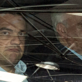 El primer ministro griego Alexis Tsipras, en su llegada a la cumbre de líderes de la eurozona celebrada el domingo en Bruselas. REUTERS