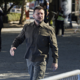 Volodimir Zelenski durante la cumbre de la Comunidad Política Europea, en Granada, a 5 de octubre de 2023.