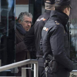 Granados, a su salida de la Audiencia Nacional. | EFE