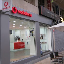 Una tienda de Vodafone. EFE/Archivo