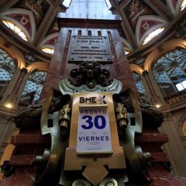 Vista general de la Bolsa de Madrid. - EFE