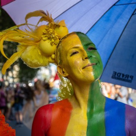 Manifestación Pride! Barcelona con motivo del Orgullo LGTBI en 2019.
