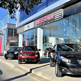 Concesionario de coches en la Palma. EFE