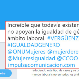 Carla Forcada ha denunciado su caso a través de Twitter