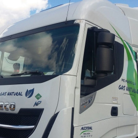 Uno de los camiones de Mercadona. EUROPA RESS