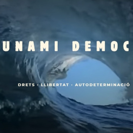 Foto de portada de la plataforma 'Tsunami Democràtic'. Tsunami Democràtic