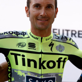 Basso, durante el Tour de Francia. REUTERS/Benoit Tessier