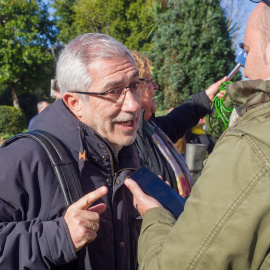 El portavoz de la corriente Izquierda Abierta, Gaspar Llamazares -  EFE/ Eliseo Trigo