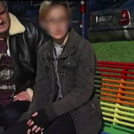 Ekai y su padre Elaxar, en un programa de La Sexta sobre la transexualidad en noviembre pasado.