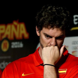 Pau Gasol, hace unos días en la concentración de la selección española. EFE/Chema Moya