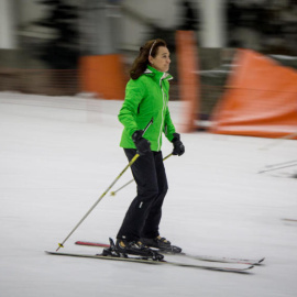 Blanca Fernández Ochoa en Madrid SnowZone.