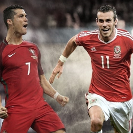 Cristiano y Bale protagonizan la semifinal entre Portugal y Gales.