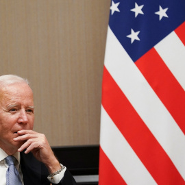 11/11/2022 Joe Biden, durante una reunión con el presidente de Egipto, Abdel Fattah el-Sisi