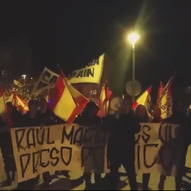 Manifiestación en Balsareny