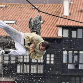 Imagen de archivo del Día de Gansos en Lekeitio. MIGUEL TOÑA / EFE