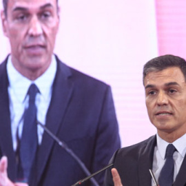 El presidente del Gobierno en funciones, Pedro Sánchez. / EDU PARRA (EP)