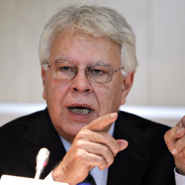 El expresidente del Gobierno Felipe González. EFE