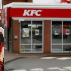 Cierre de un establecimiento de KFC. REUTERS