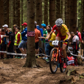 El ciclista Sergio Mantecón.