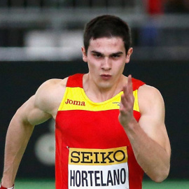 El atleta español Bruno Hortelano.