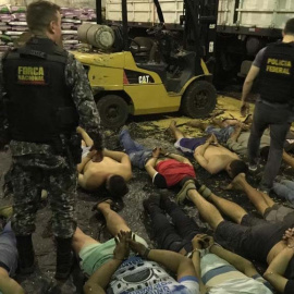 Detenciones de la Policía Federal de Brasil.