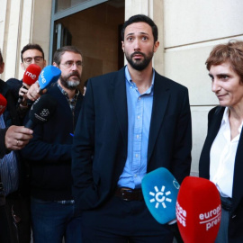 Sortida de l'Audiència de Valtònyc. Rocío Ruz / Europa Press