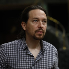 Pablo Iglesias en el Congreso. EUROPA PRESS