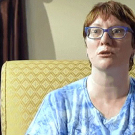 Jeni Haynes, entrevistada en el programa 60 Minutes, del canal Channel 9.