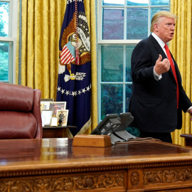 05/09/2019 - El presidente de los Estados Unidos, Donald Trump, en la Casa Blanca. / REUTERS - JOSHUA ROBERTS