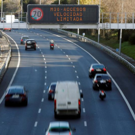 El Ayuntamiento de Madrid mantiene activado el escenario 1 del protocolo anticontaminación. - EFE