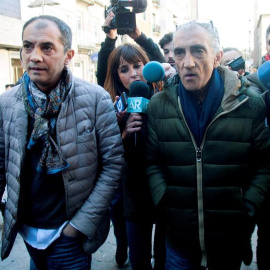 Julio Araújo y su hermano