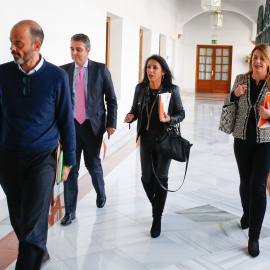 Marta Bosquet, en el centro de la imagen/EUROPA PRESS