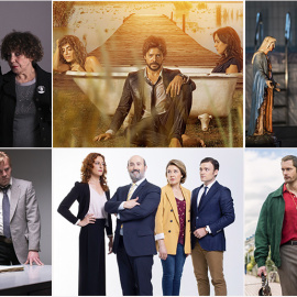 Imágenes de algunas de las series que se estrenan en enero.