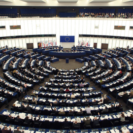 Imagen de archivo del Parlamento Europeo.-