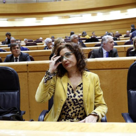 María Jesús Montero en el Senado