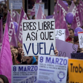 Movilizaciones en Madrid con motivo del 8 de Marzo de 2018 / EFE