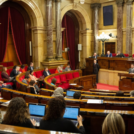 Vista del Pleno del Parlament de Catalunya. David Zorrakino - EUROPA PRESS
