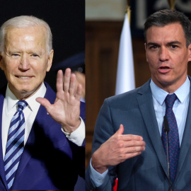 Joe Biden y Pedro Sánchez