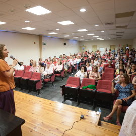 La concejal de Igualdad de Zaragoza, Arantza Gracia, prevé lanzar el plan de igualdad municipal a finales de este año./ ZARAGOZA.ES
