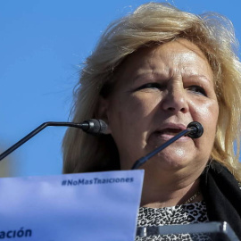 La expresidenta de la Asociación de Víctimas del Terrorismo Ángeles Pedraza./ EFE