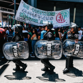 Manifestaciones contra Javier Milei