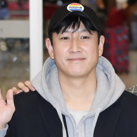 Foto de de archivo del actor surcoreano en su llegada al aeropuerto de Incheon.