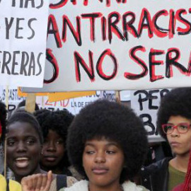 Manifestación contra el racismo