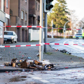 Lugar donde se produjo el atropello. (MARCEL KUSCH | AFP)